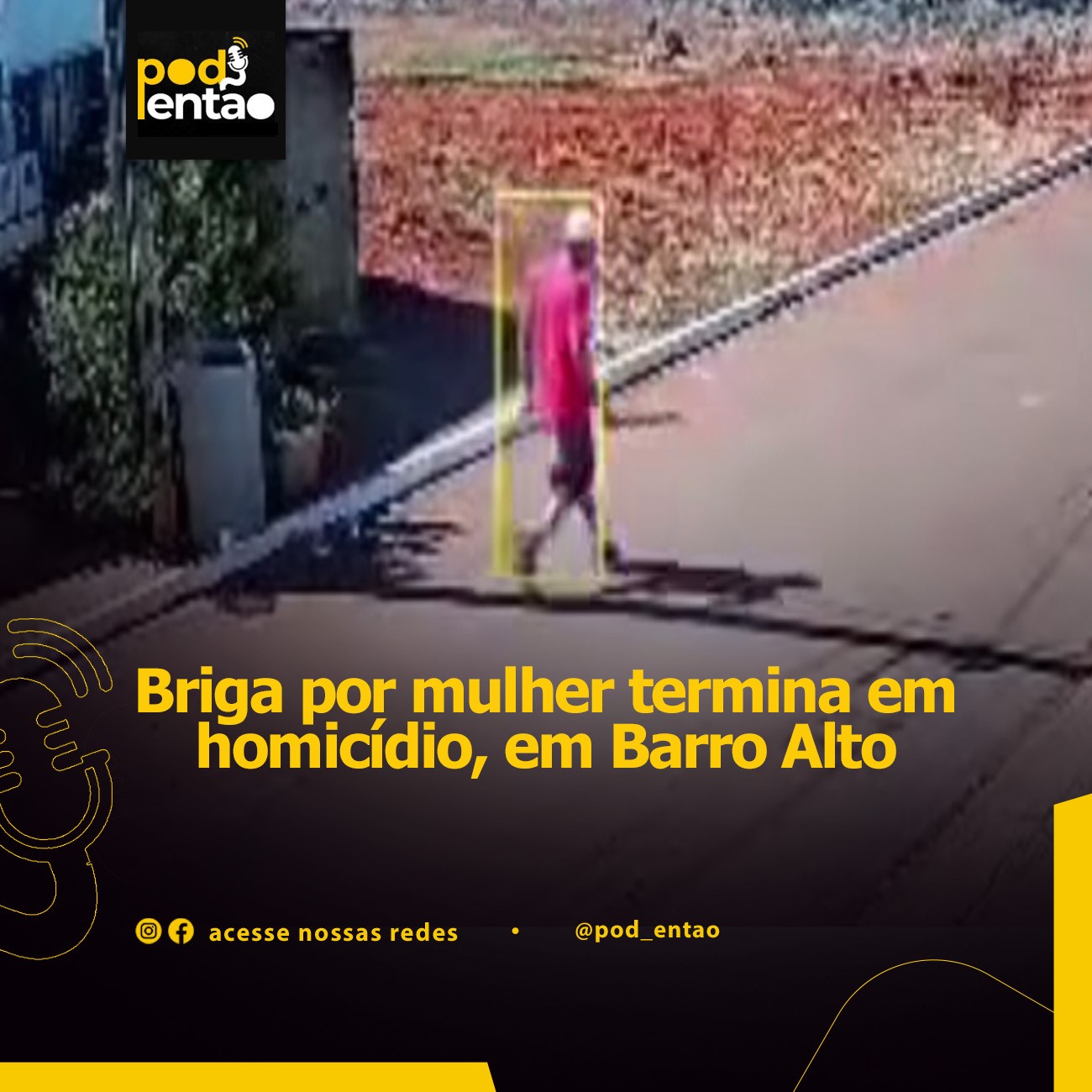 Briga por mulher termina em homicídio, em Barro Alto
